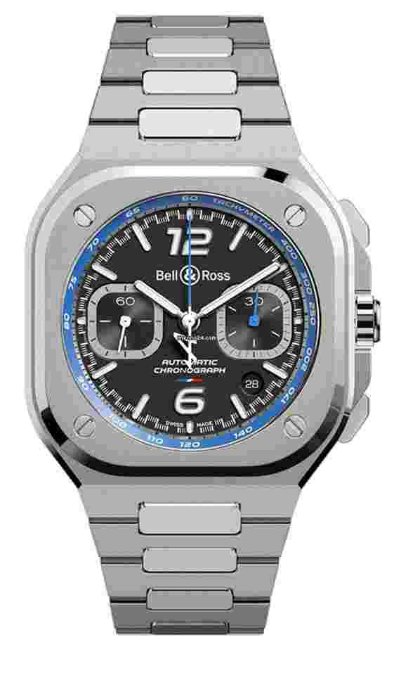 Bell & Ross BR 05
                           
                                 42mm Chronograph A523 Colours of F1 NEW UNWORN BR05C-A523-ST/SST