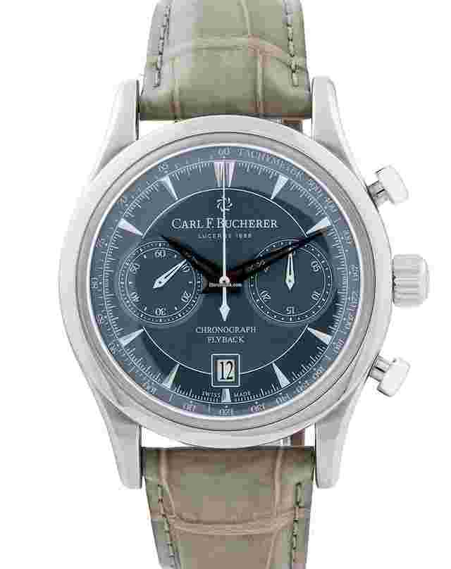 Carl F. Bucherer Manero
                           
                                 Flyback Blue Dial 43mm w Box