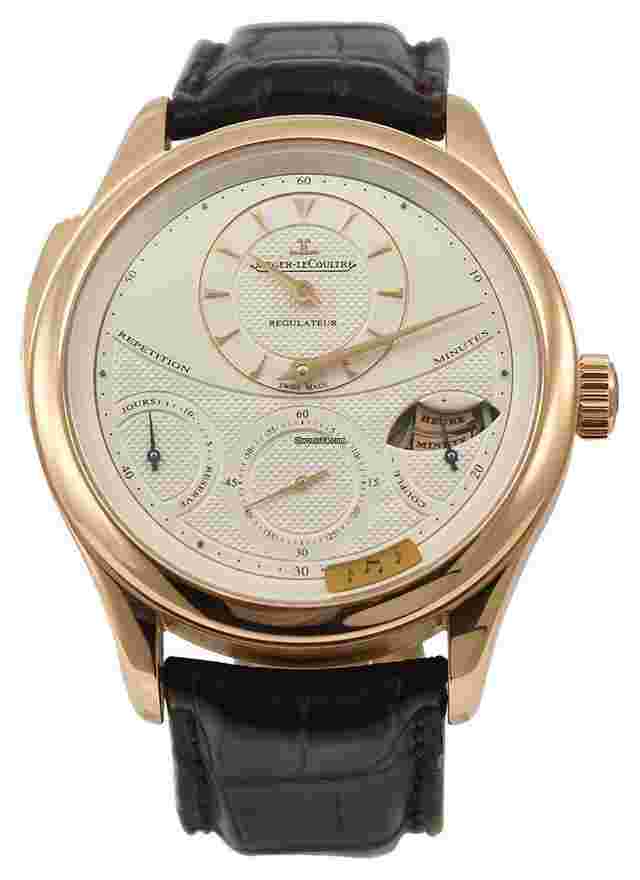 Jaeger-LeCoultre Master Grande Tradition
                           
                                 Minute Repeater in Rose Gold - Limited Edition of 30 pcs on Black Crocodile Leather Strap with Silver Dial