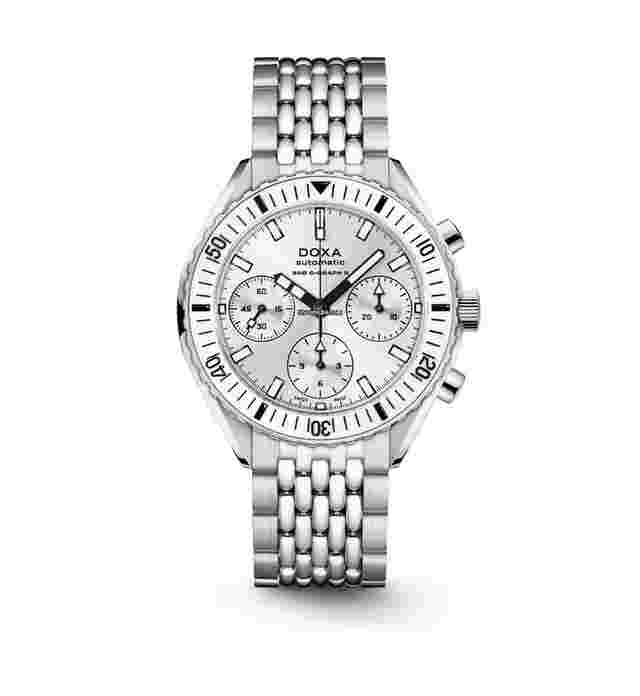 Doxa Sub
                           
                                 200 C-Graph II Whitepearl Automatic Stainless Steel Men's Watch 797.10.011W.10
