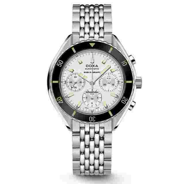 Doxa Sub
                           
                                 200 C-Graph Searambler Silver Dial Stainless Steel Men's Watch 798.10.021.10