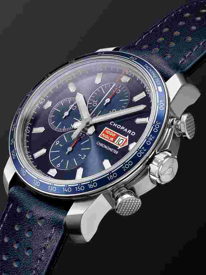 Chopard Mille Miglia
                           
                                 GTS Azzurro Limited Edition Blue Chronograph Watch NEW UNWORN 168571-3007