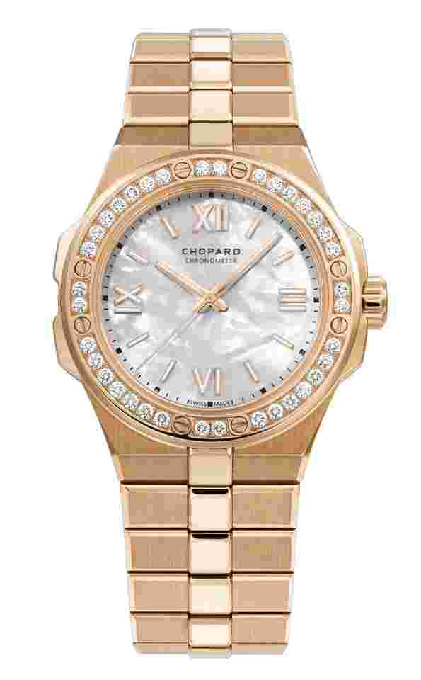Chopard Alpine Eagle
36mm Medium Rose Gold Diamonds NEW UNWORN 295370-5002