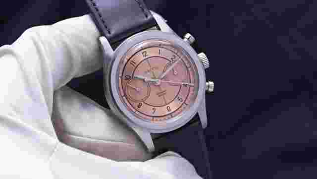 Baltic
                           
                                 Salmon Dial Bi-Compax