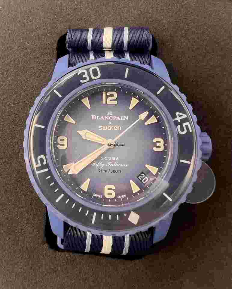 Swatch Scuba Fifty Fathoms
Blancpain Scuba Fifty Fathoms Atlantic Ocean