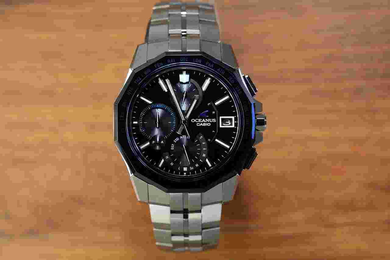 Casio Oceanus OCW-S6000-1AJF Quartz OCEANUS Manta Watch