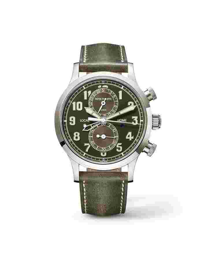 Patek Philippe Calatrava
Pilot Travel Time Chronograph 5924G-010
