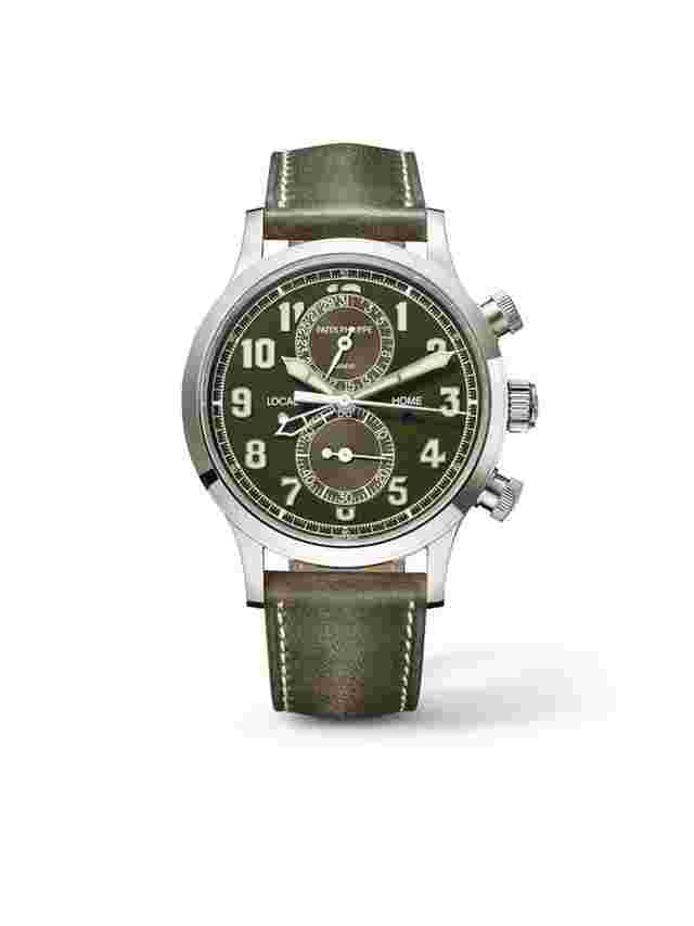 Patek Philippe Calatrava
                           
                                 Pilot Travel Time Chronograph 5924G-010