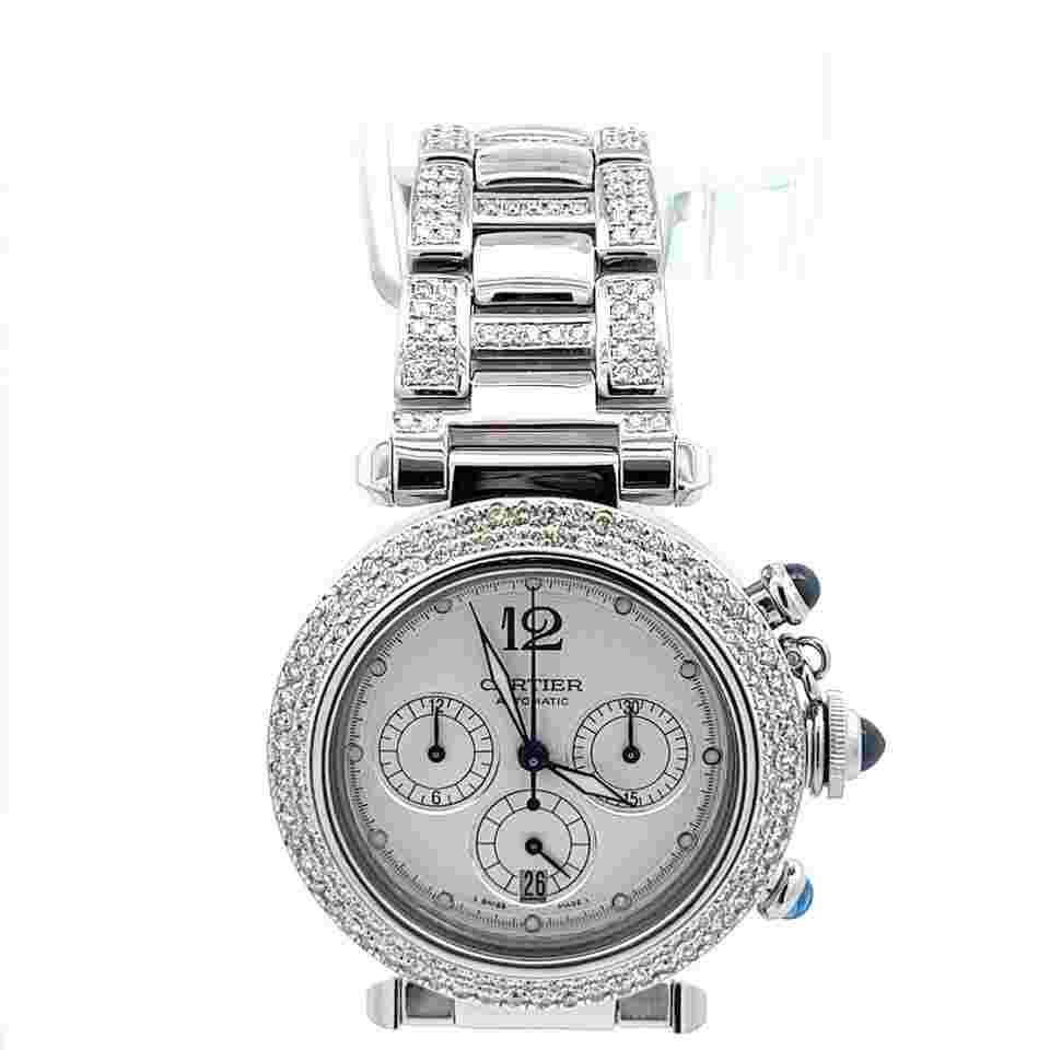 Cartier Pasha
Steel Chrono Chronograph Automatic Diamonds