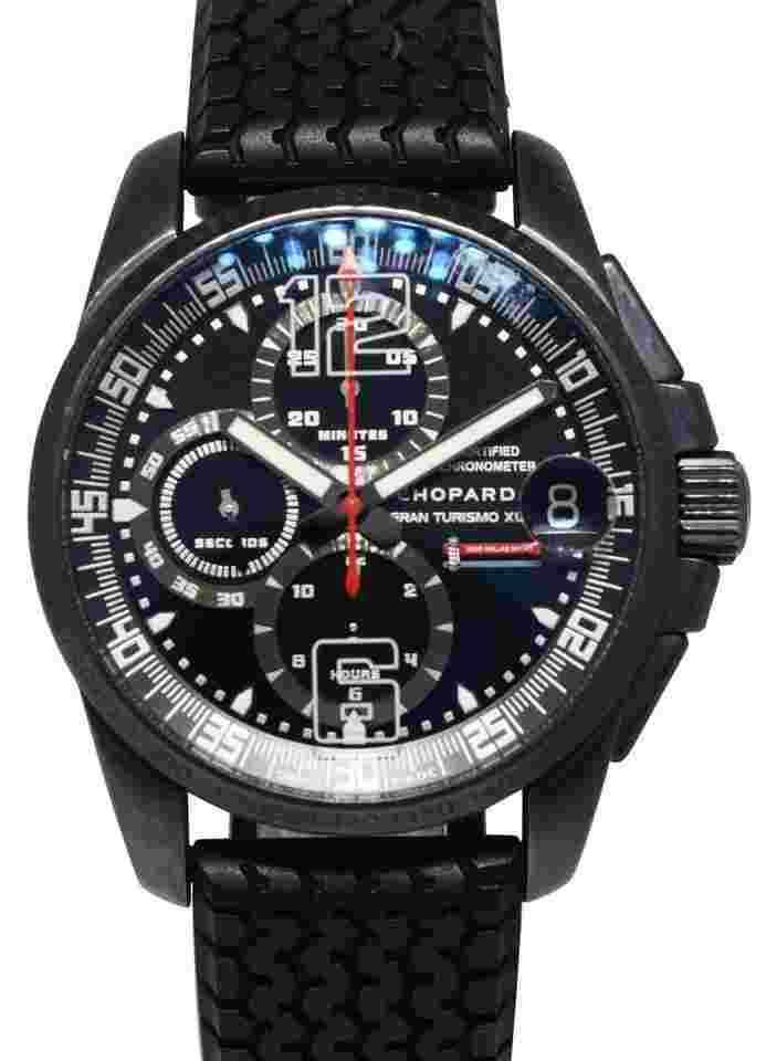 Chopard Mille Miglia
                           
                                 GT XL Chrono Black DLC Steel Mens 44 Watch B/P 16/8459-3013