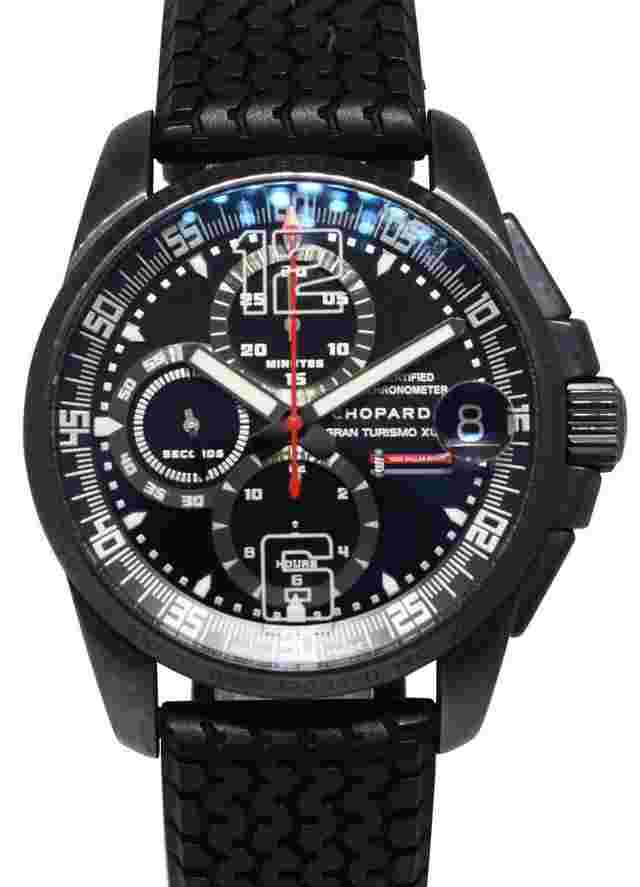 Chopard Mille Miglia
                           
                                 GT XL Chrono Black DLC Steel Mens 44 Watch B/P 16/8459-3013