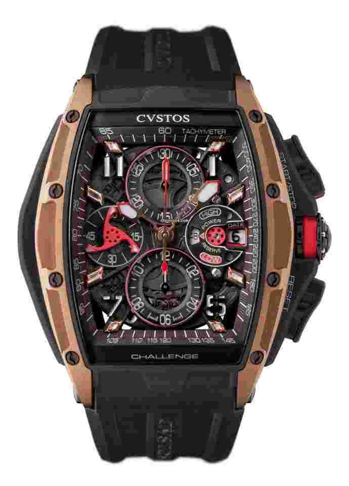 Cvstos Challenge
                           
                                 III Chronograph-S Titanium & Rose Gold Men’s Watch B00107.4172002