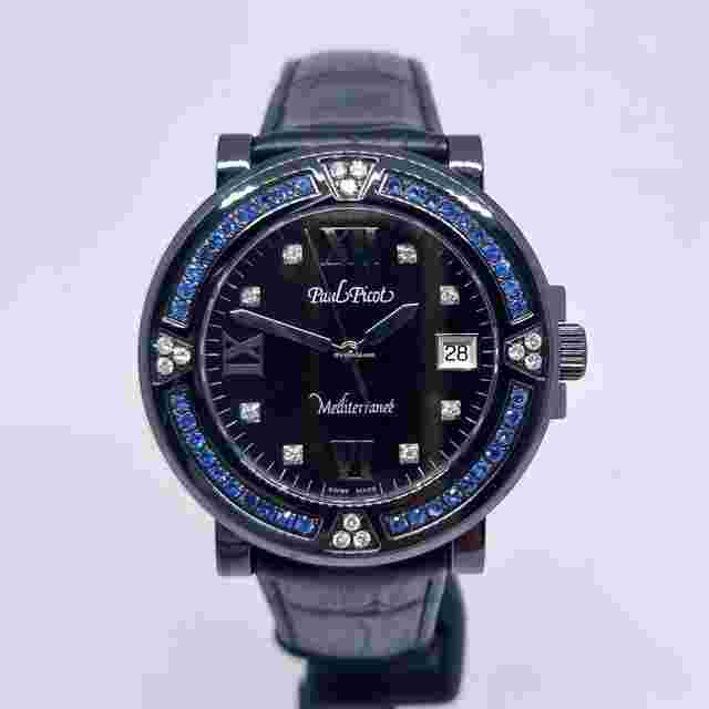 Paul Picot
                           
                                 Mediterranee P4106.20D12R84.711 Diamonds sapphires