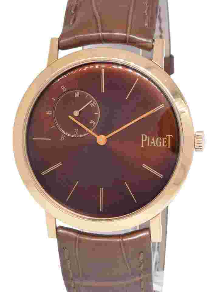 Piaget Altiplano
                           
                                 18k Rose Gold Mens Limited Mechanical Wind 40mm Watch GAO34113