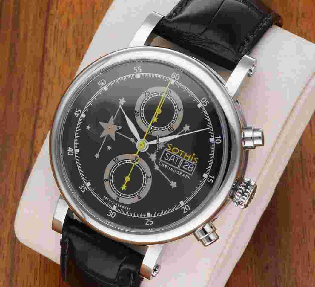 Sothis
                           
                                 Fine Watches Bielefeld Stardust Limited Edition Chronograph Fullset + Vollrevision 10/23