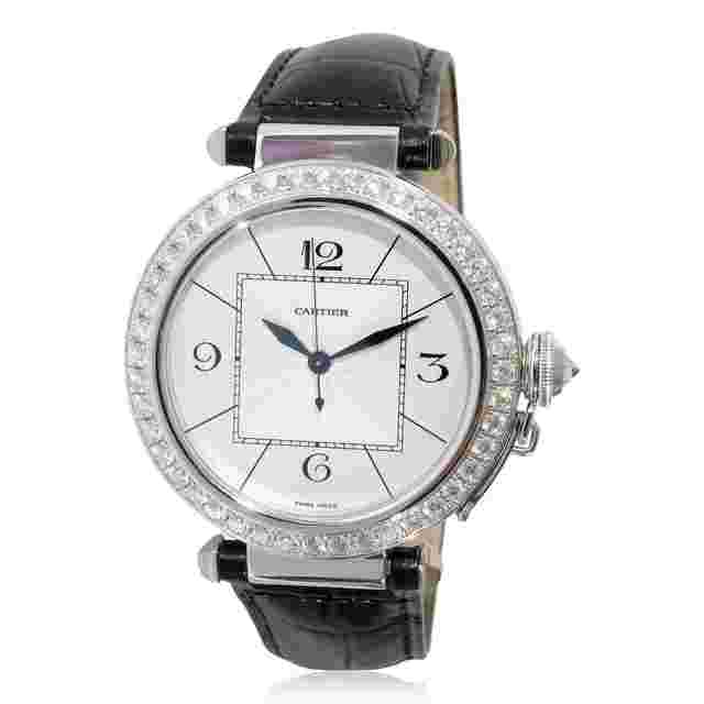 Cartier Pasha
                           
                                 de Cartier WJ120251 Men's Watch in 18kt White Gold
