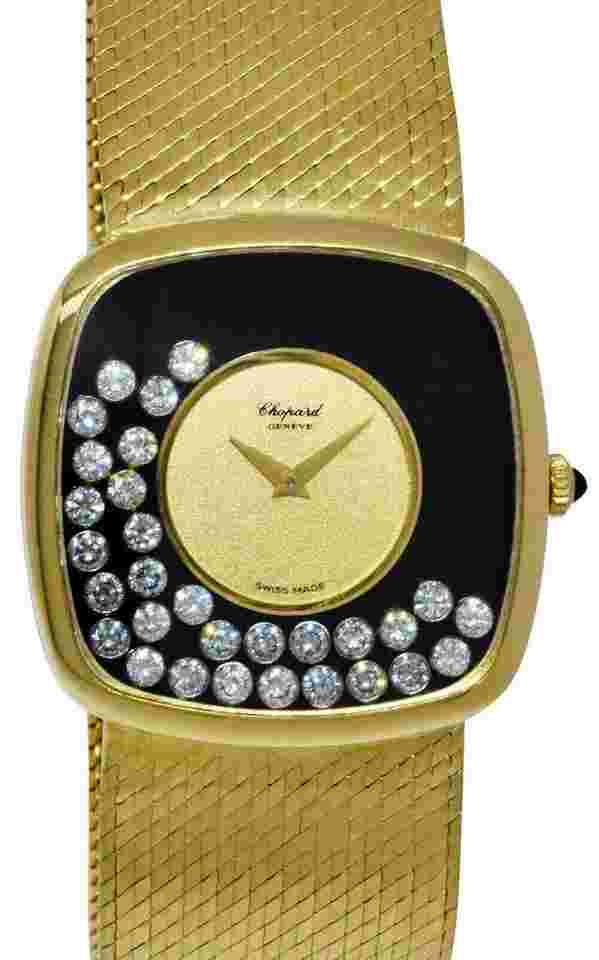 Chopard Happy Diamonds
                           
                                 18k Yellow Gold Black Onyx Dial 32mm Manual Watch 2106