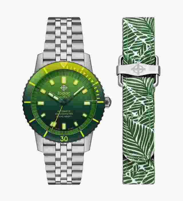 Zodiac Sea Wolf
                           
                                 ZO9295 Super Sea Wolf Set Compression Diver 40 mm Automatic Men's Watch