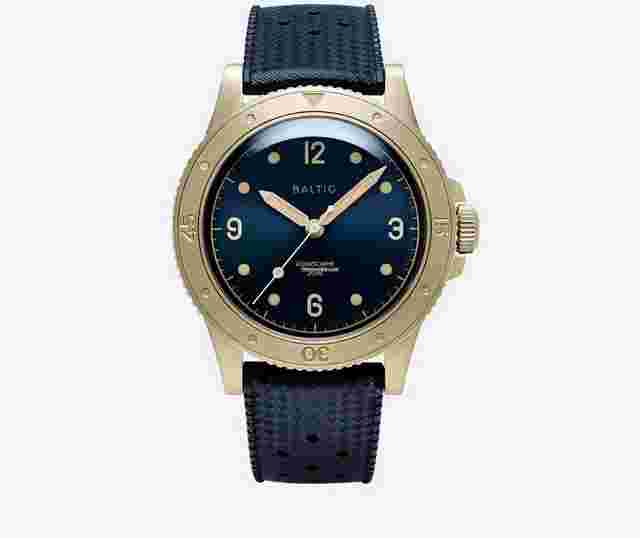 Baltic
                           
                                 Aquascaphe Bronze Blue Gilt 39mm Automatic 200m Aquabrnzblu