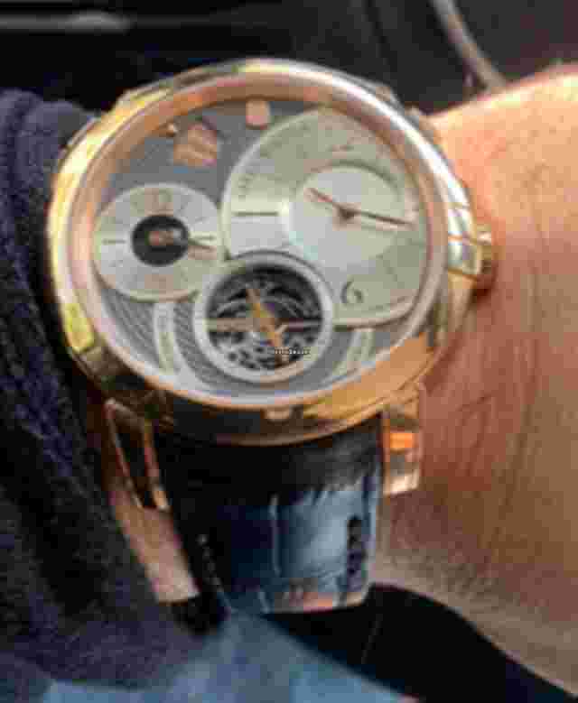 Harry Winston Midnight
                           
                                 GMT Tourbillon Caracas Edition Rose Gold on Strap - Limited Edition of only 6pcs