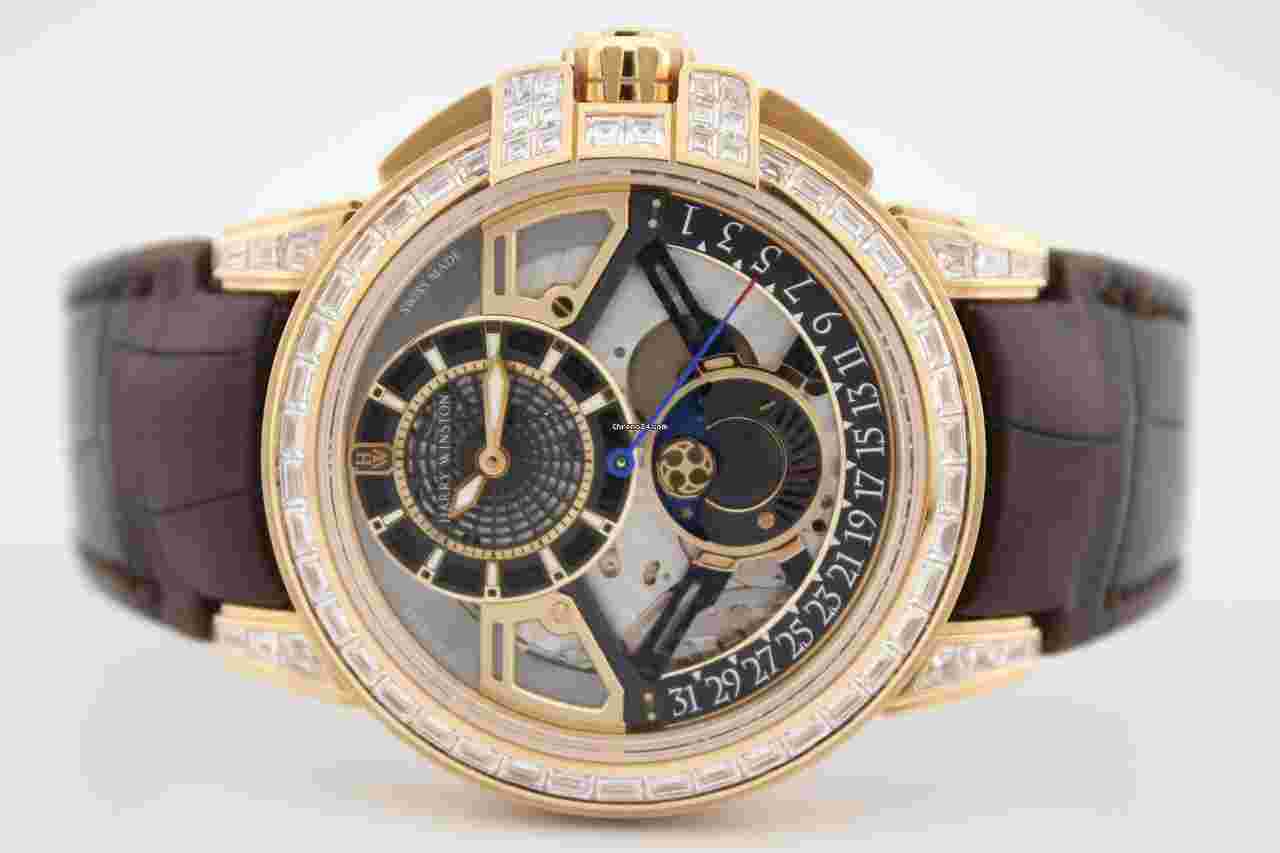 Harry Winston Ocean
                           
                                 Moon Phase Limited 20 Pieces Automatic 42mm Watch OCEAMP42RR002