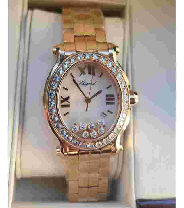 Chopard Happy Sport
                           
                                 Oval Rose Gold Diamonds NEW UNWORN
