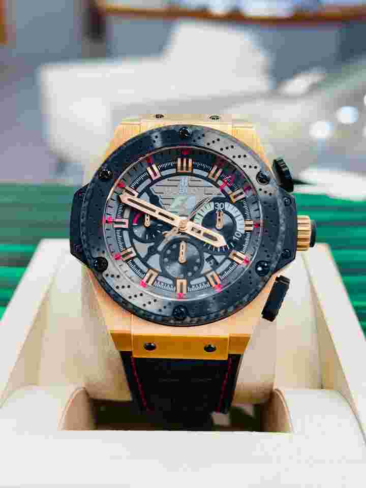 Hublot King Power
BIG BANG F1 Great Britain 18K Rose Gold 48mm Watch 703.OM.6912.HR.FMC12