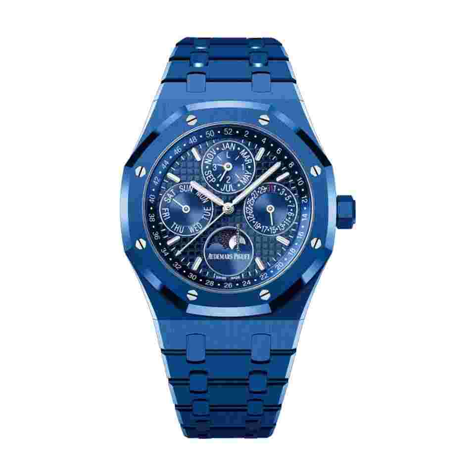 Audemars Piguet Royal Oak Perpetual Calendar
41mm Ceramic Full Blue 26579CS
