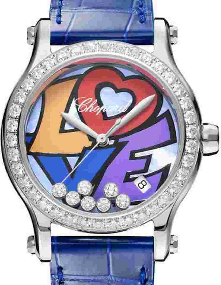 Chopard Happy Sport
                           
                                 Love Stainless Steel & Diamonds Lady's Watch