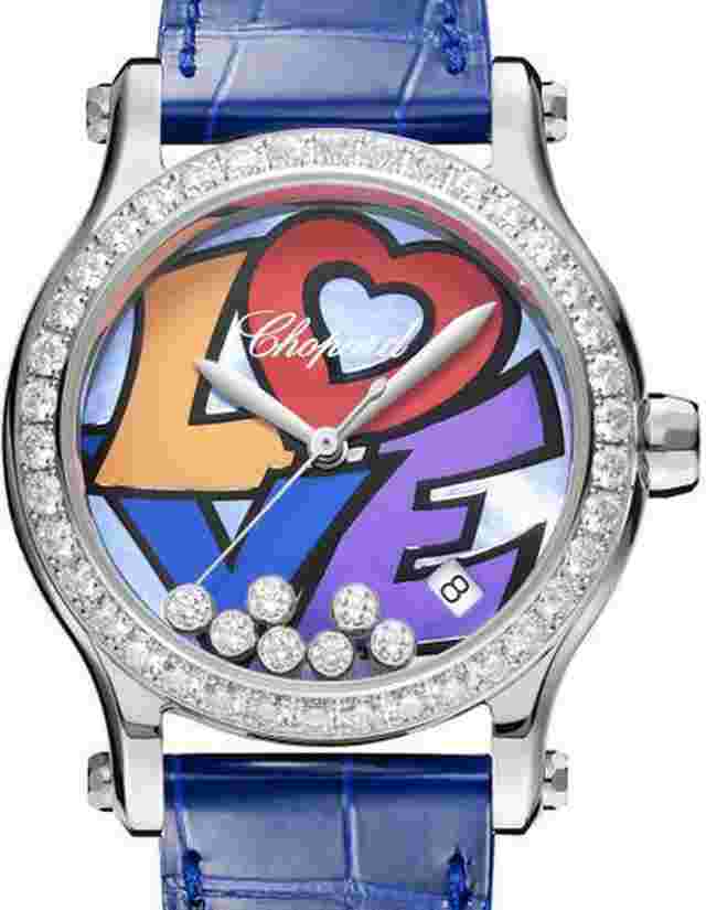 Chopard Happy Sport
                           
                                 Love Stainless Steel & Diamonds Lady's Watch