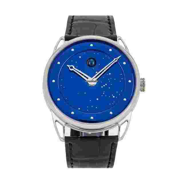 De Bethune DB25
                           
                                 Moon Phase Starry Sky 18K White Gold Men's Watch