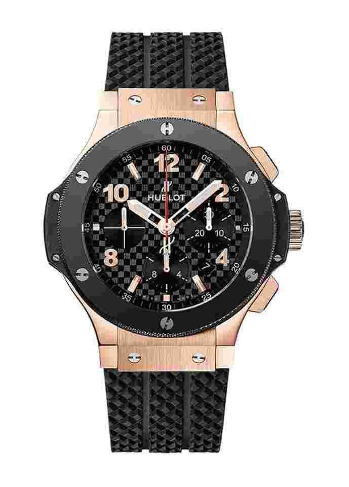 Hublot Big Bang 44 mm
Chronograph 18K Rose Gold 44mm Carbon Fiber Dial Automatic Black Ceramic Bezel