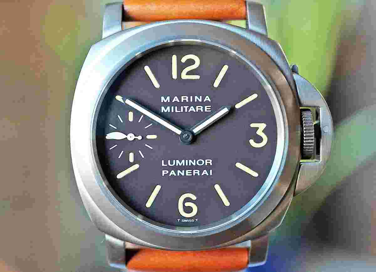 Panerai Luminor Marina
PAM 36 Luminor Marina Militare LTD Tobacco & Titanium 44mm PAM00036