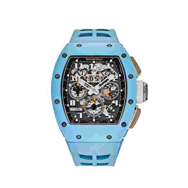 Richard Mille RM 011
                           
                                 Baby Blue Ceramic Felipe Massa Last Edition