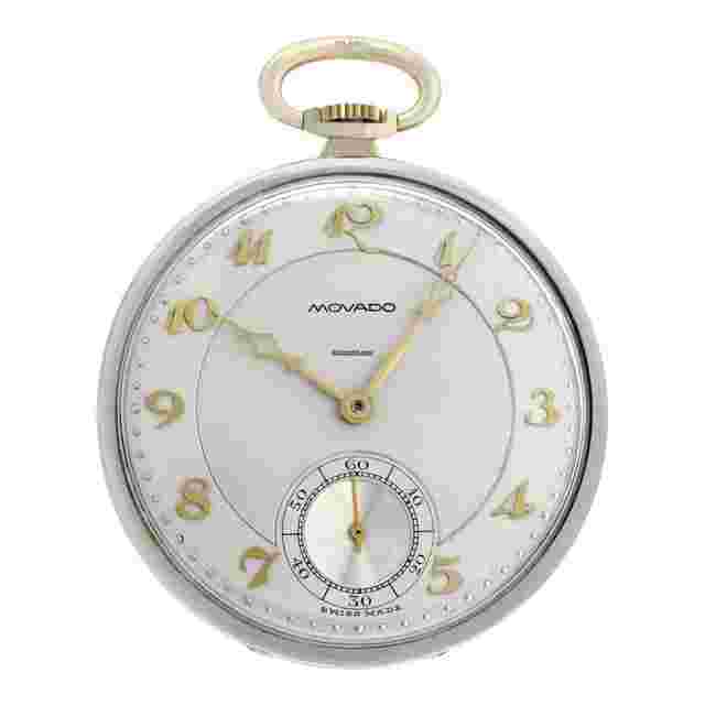 Movado
                           
                                 pocket watch 7163 18k 42mm watch