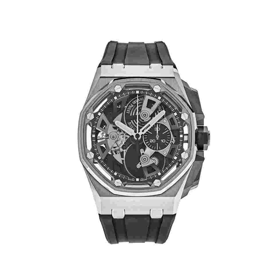 Audemars Piguet Royal Oak Offshore Tourbillon Chronograph
                           
                                 26421ST.OO.A002CA.01 Tourbillon Chronograph Limited Edition