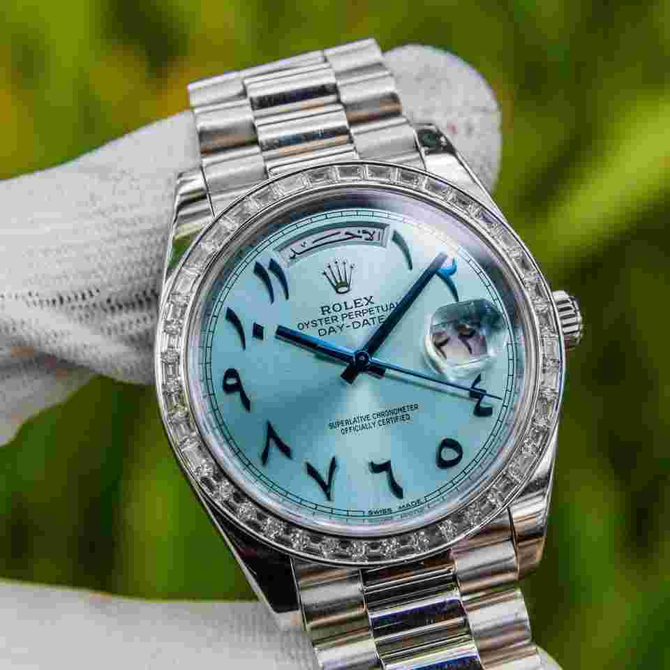 Rolex Day-Date 40
Unworn 2018 Day-Date Blue Arabic 228396TBR