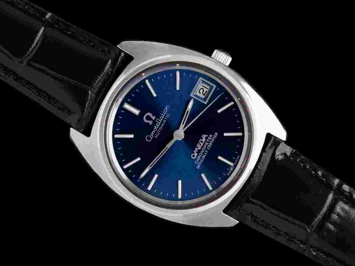Omega Constellation
1973 Constellation "C" Chronometer Vintage Mens Calendar Date Watch - Stainless Steel