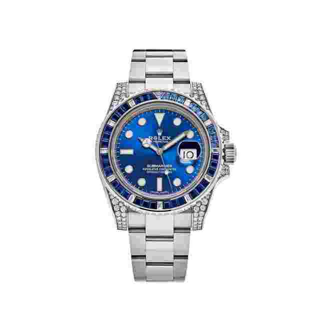 Rolex Submariner Date
                           
                                 116659SABR White Gold Blue Dial Sapphire Diamond Bezel (2019)