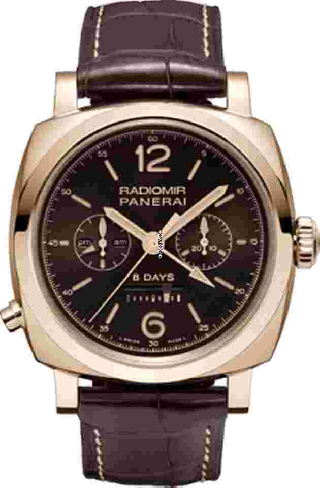 Panerai Radiomir GMT
                           
                                 1940 Chrono Monopulsante 8 Days GMT Oro Rosso 18K Rose Gold Men's Watch