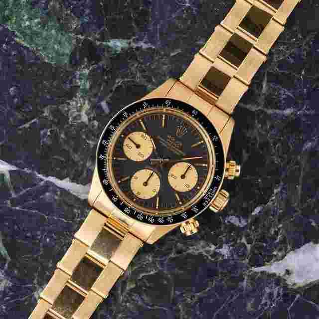Rolex Daytona
                           
                                 6263 18k Yellow Gold - Black Dial - Rolex Warranty - Excellent Conditions