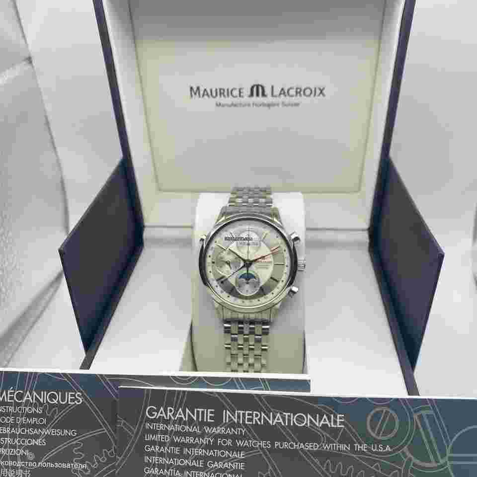 Maurice Lacroix Les Classiques Chronographe
                           
                                 Phases De Lune Les Classiques Chronographe