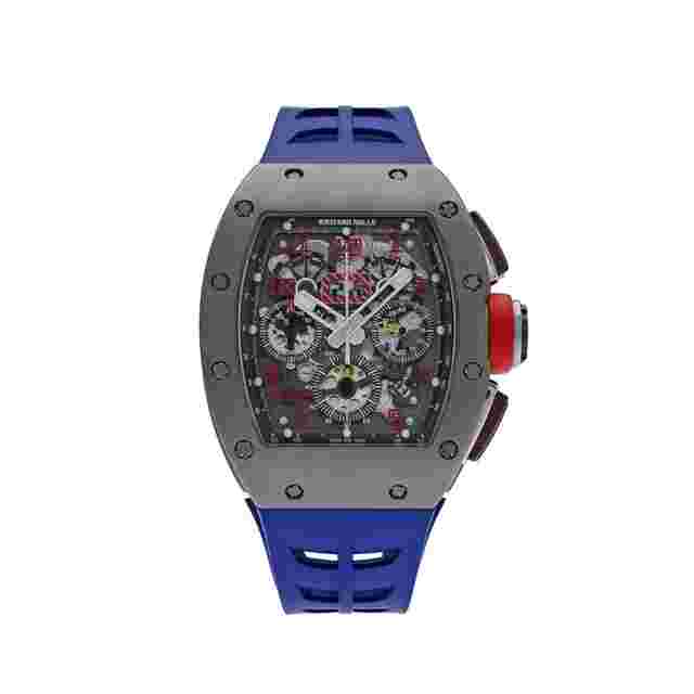 Richard Mille RM 011
                           
                                 Felipe Massa Sandblast Titanium Chronograph