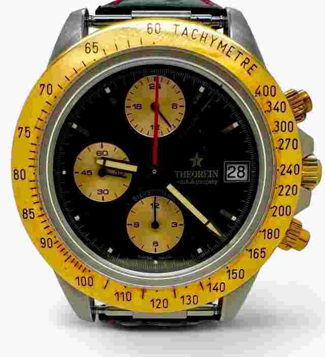Theorein Silverstone cronografo acciaio e oro Silverstone Cronografo acciaio e oro referenza 3502