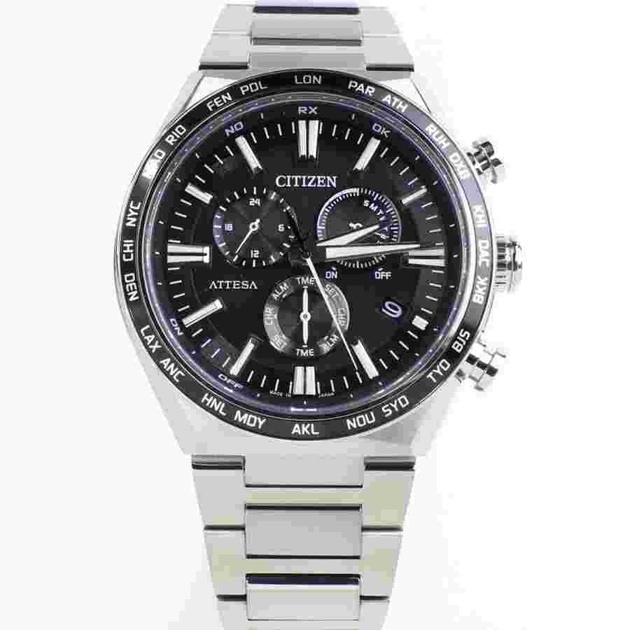 Citizen Eco-Drive Solar Radio 10atm Men's Watch CB5966-69E Titanium 