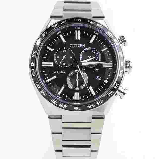Citizen Eco-Drive Solar Radio 10atm Men's Watch CB5966-69E Titanium