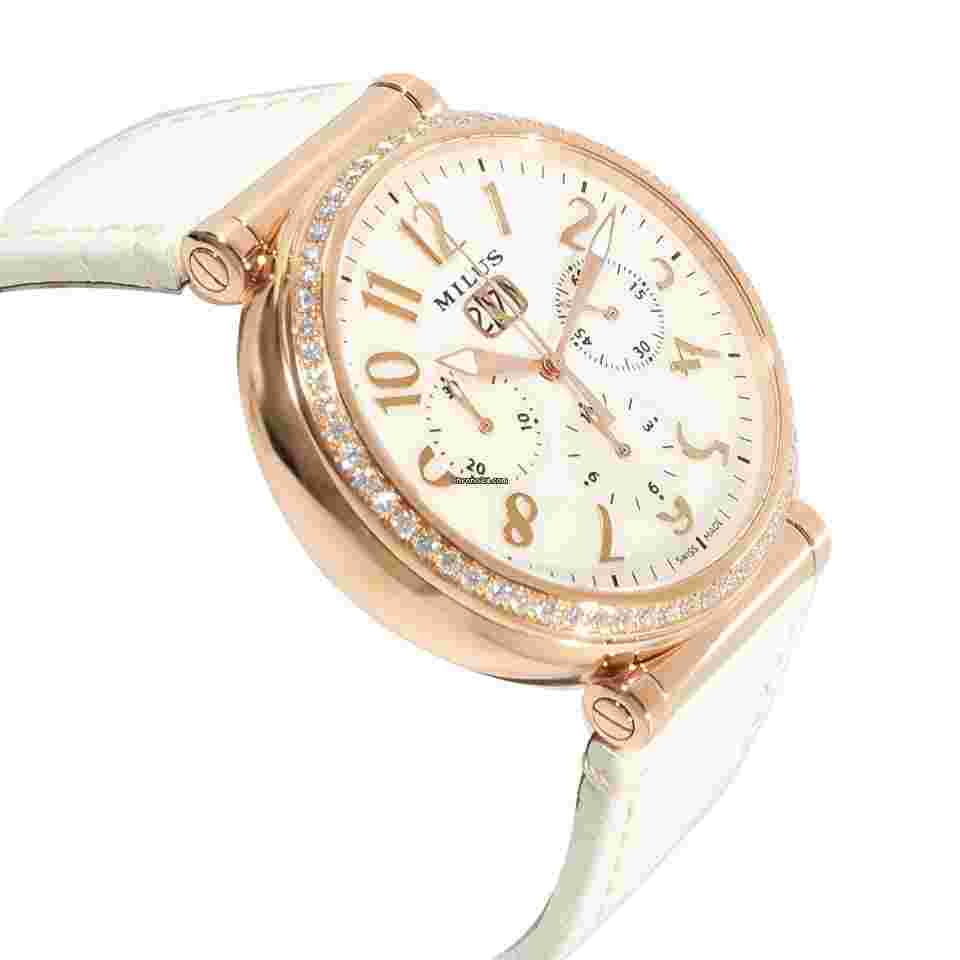 Milus Zetios
                           
                                 Chrono ZETC-ZP01 Men's Watch in 18kt Rose Gold