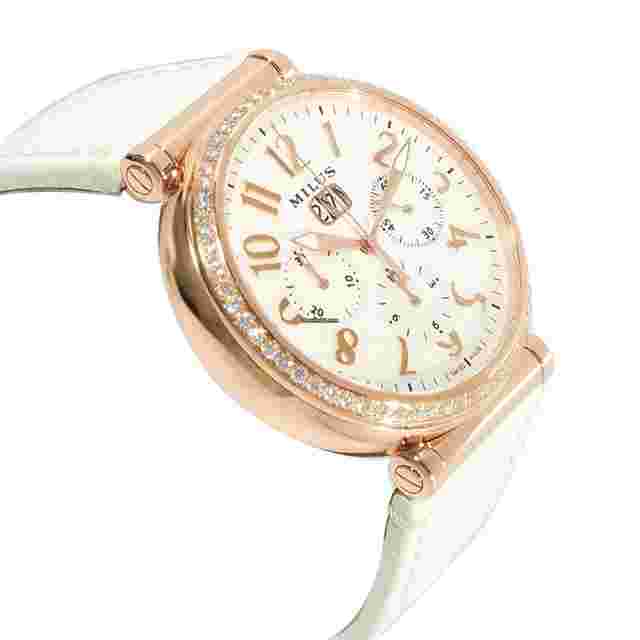 Milus Zetios
                           
                                 Chrono ZETC-ZP01 Men's Watch in 18kt Rose Gold