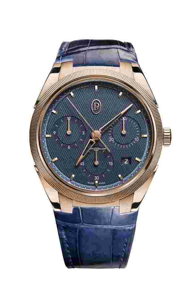 Parmigiani Fleurier Tonda
                           
                                 PF Chronograph Rose Gold Blue Mens Watch