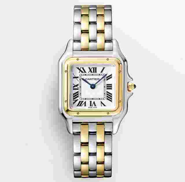 Cartier Panthère
                           
                                 NEW 2025 Panthere De Cartier W2PN0007 2-Tone Yellow Gold Medium Model